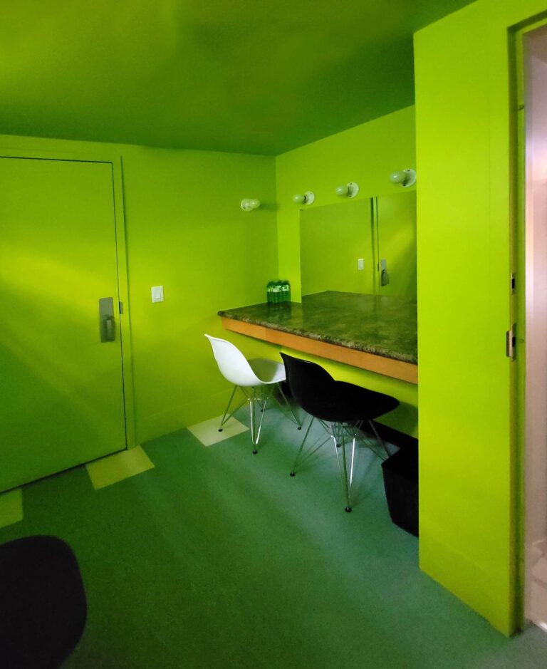 Backstage Artist Green Room