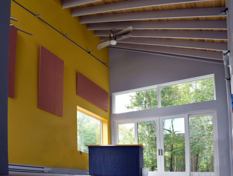 Evergreen Theatre Lobby and Concessions Counter